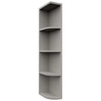 Fabuwood Nickel OEL642 Wall Open End Cabinet, Front View