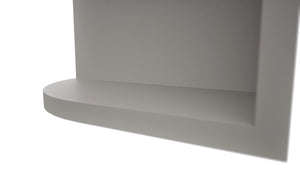 Fabuwood Nickel OER630 Wall Open End Cabinet, Detail View