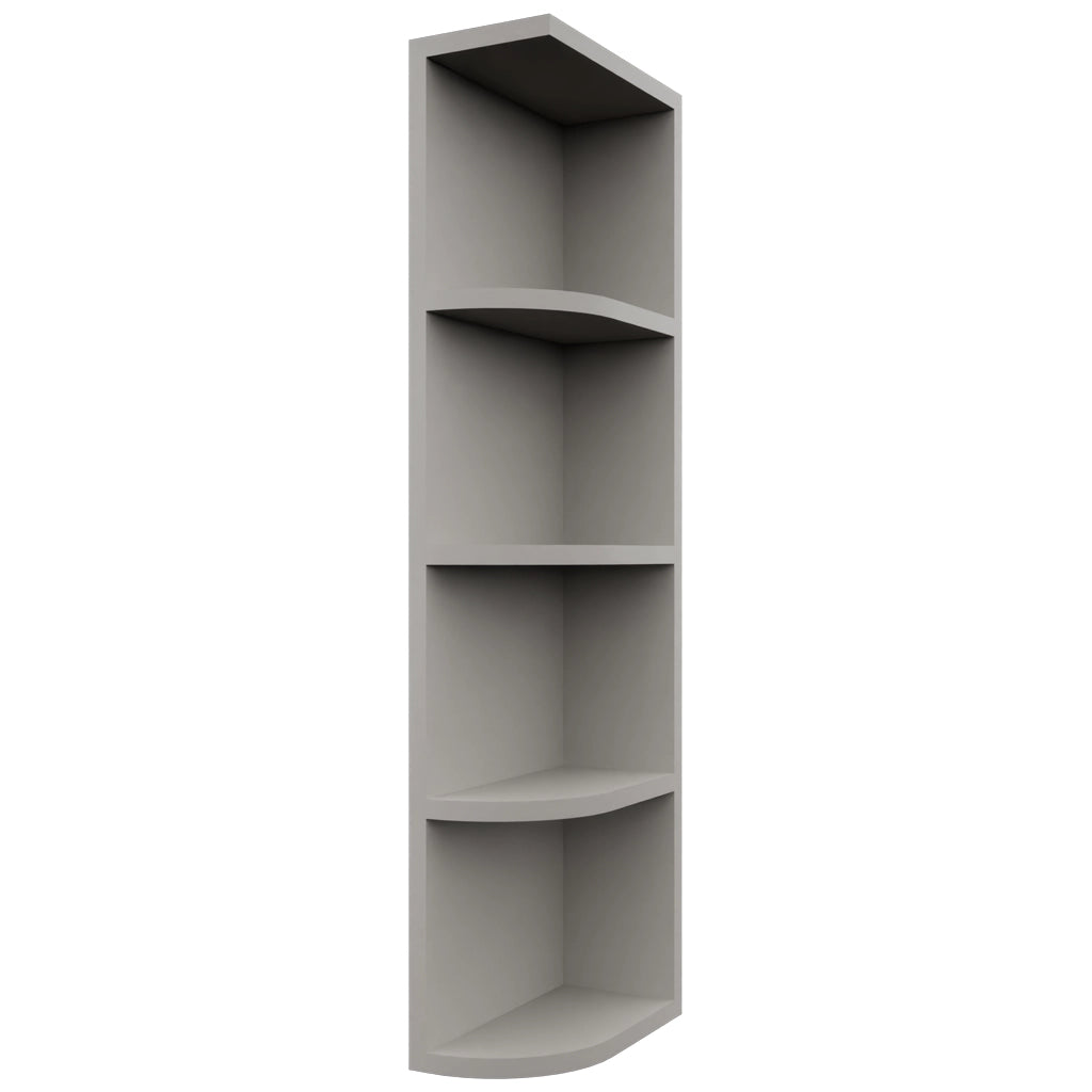 Fabuwood Nickel OER639 Wall Open End Cabinet, Front View