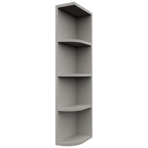 Fabuwood Nickel OER639 Wall Open End Cabinet, Front View
