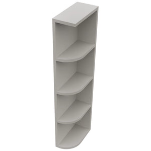 Fabuwood Nickel OER642 Wall Open End Cabinet, Top View