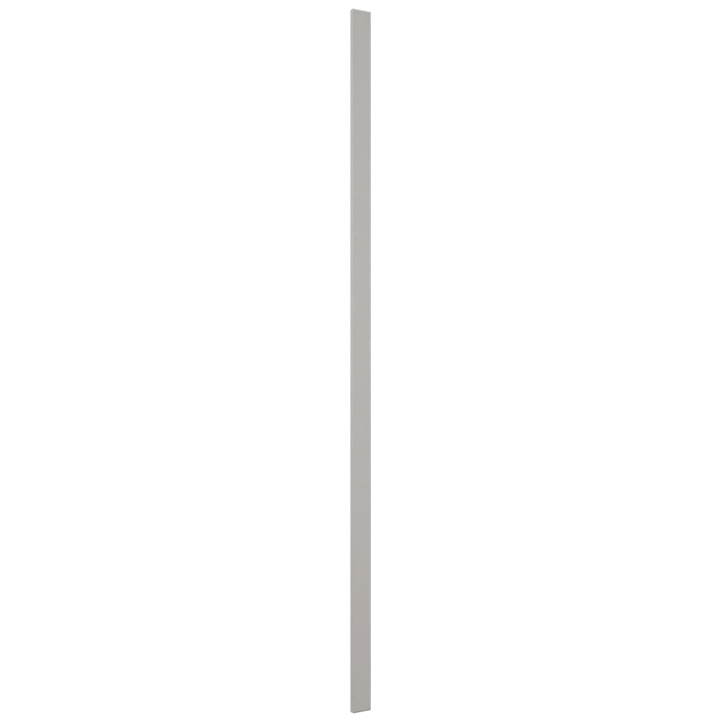 Fabuwood Nickel OLF393 Tall Filler Overlay, Front View