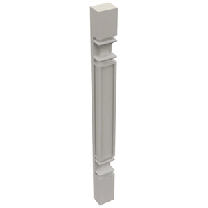Fabuwood Nickel PP-BASE Base Pilaster, Top View