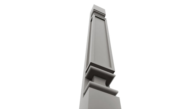 Fabuwood Nickel PP-BASE Base Pilaster, Detail View