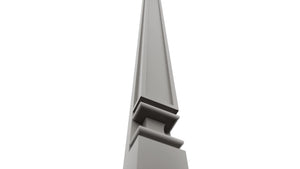 Fabuwood Nickel PP-TP84 Tall Pilaster, Detail View