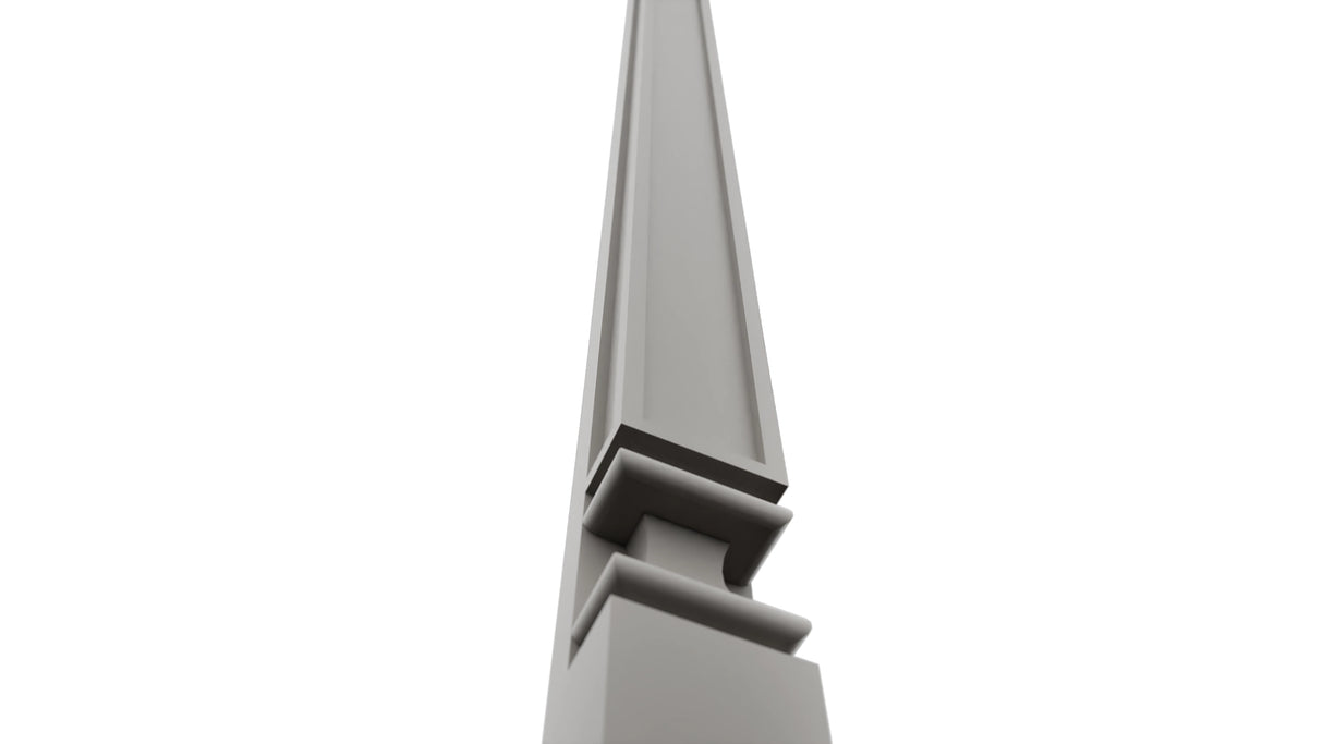Fabuwood Nickel PP-TP93 Tall Pilaster, Detail View