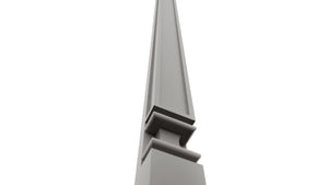 Fabuwood Nickel PP-TP93 Tall Pilaster, Detail View