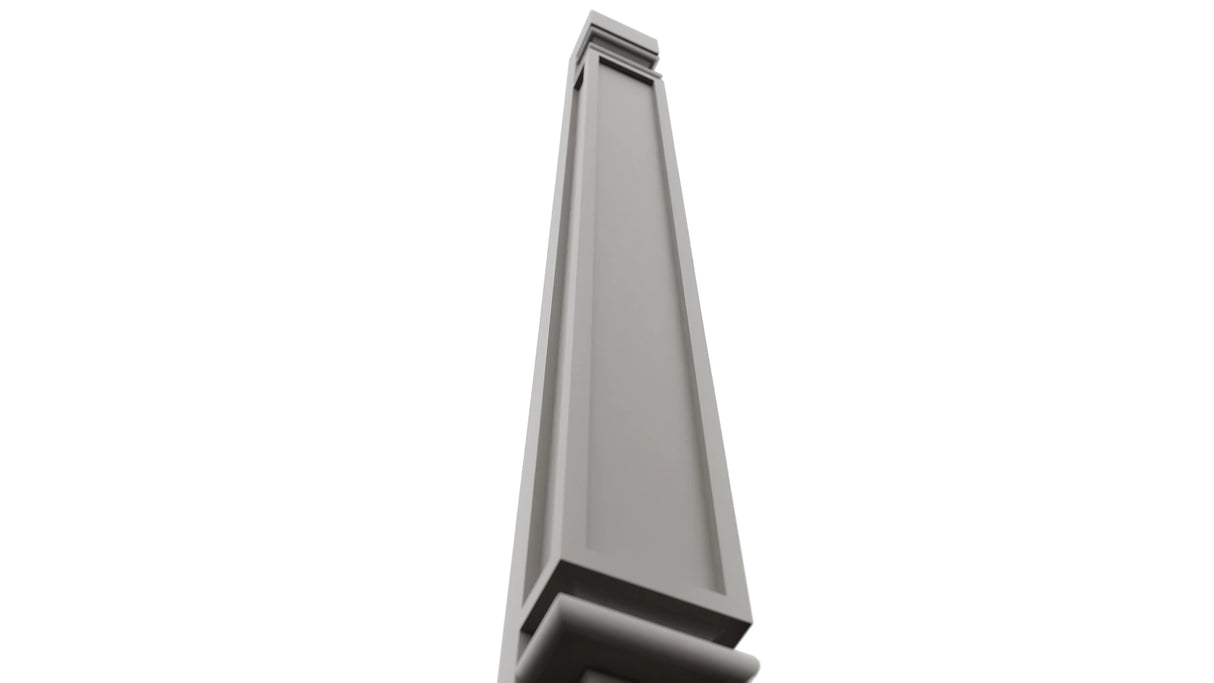 Fabuwood Nickel PP-W39 Wall Pilaster, Detail View
