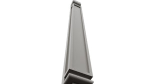 Fabuwood Nickel PP-W42 Wall Pilaster, Detail View