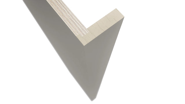 Fabuwood Nickel REP3 Panel, Detail View