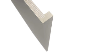 Fabuwood Nickel REP3096 x 1 1/2 Panel, Detail View