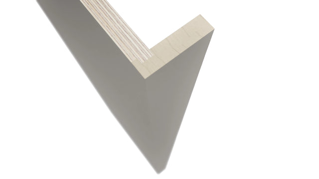 Fabuwood Nickel REP3096 x 3 Panel, Detail View