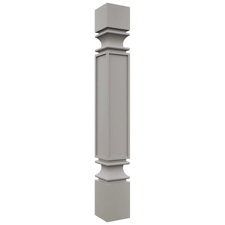 Fabuwood Nickel SP36 Base Post, Front View