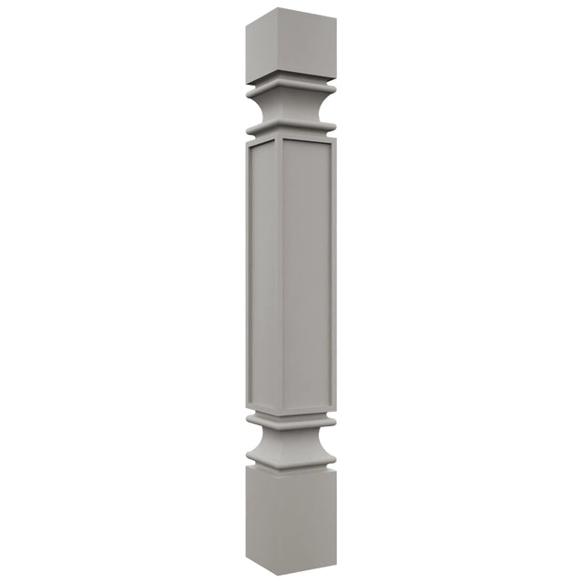 Fabuwood Nickel SP36 Base Post, Front View