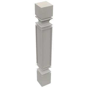 Fabuwood Nickel SP36 Base Post, Top View