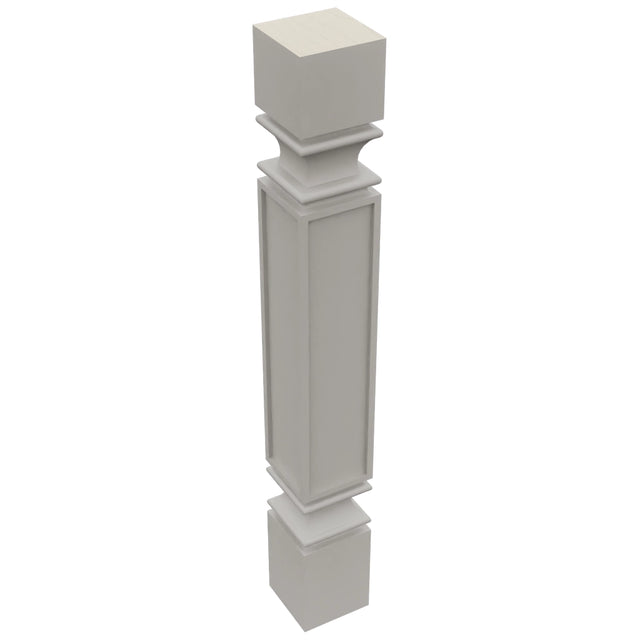Fabuwood Nickel SP36 Base Post, Top View