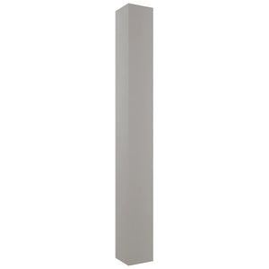 Fabuwood Nickel SQP36 Base Post, Front View