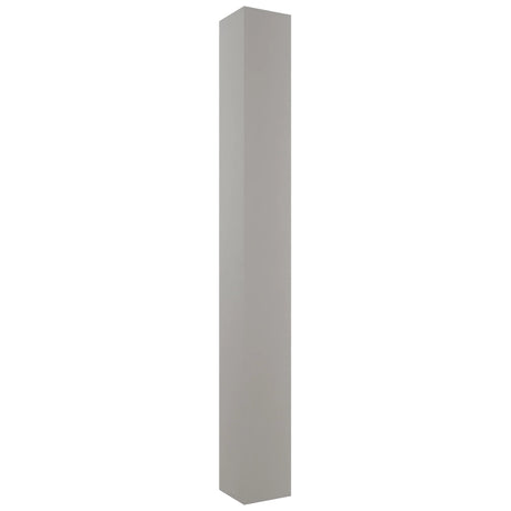 Fabuwood Nickel SQP36 Base Post, Front View