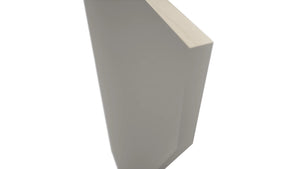 Fabuwood Nickel VDL Vanity Desk, Detail View
