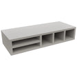 Fabuwood Nickel WO306 Wall Organizer Rack, Front View