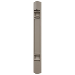 Fabuwood Oyster CP36 Base Post, Front View
