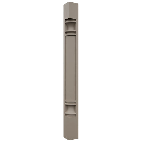 Fabuwood Oyster CP36 Base Post, Front View