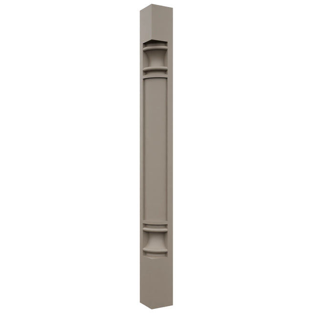 Fabuwood Oyster CP36 Base Post, Front View
