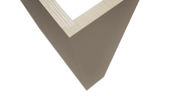 Fabuwood Oyster DWR6 Panel, Detail View