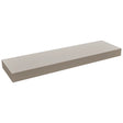 Fabuwood Oyster FLS36 Wall Floating Shelf, Front View
