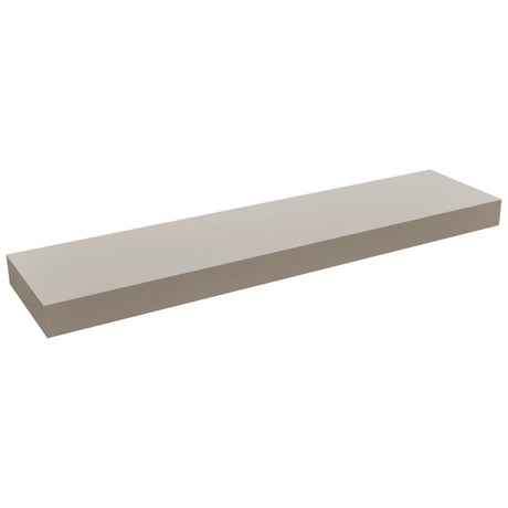 Fabuwood Oyster FLS42 Wall Floating Shelf, Front View