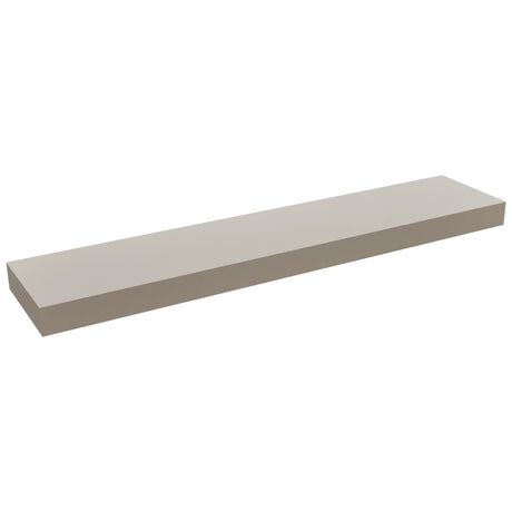 Fabuwood Oyster FLS48 Wall Floating Shelf, Front View
