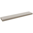 Fabuwood Oyster FLS54 Wall Floating Shelf, Front View