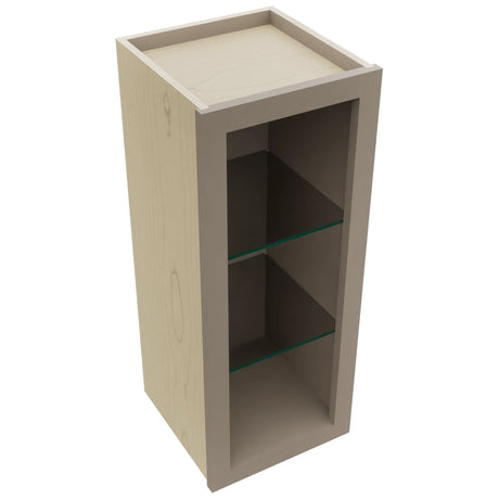 Fabuwood Oyster NDW1230 Wall Standard No Door Cabinet, Top View