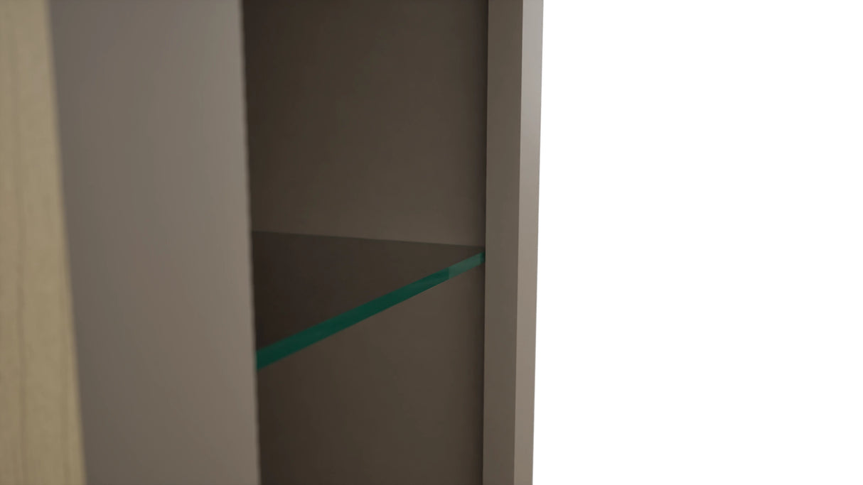 Fabuwood Oyster NDW1236 Wall Standard No Door Cabinet, Detail View
