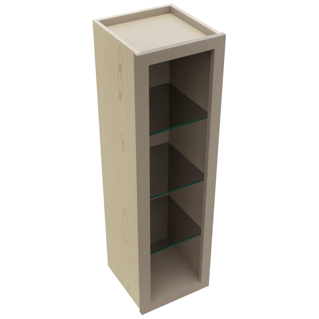 Fabuwood Oyster NDW1242 Wall Standard No Door Cabinet, Top View