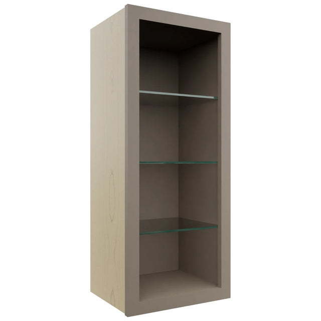 Fabuwood Oyster NDW1536 Wall Standard No Door Cabinet, Front View