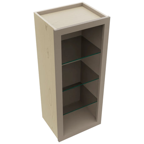Fabuwood Oyster NDW1536 Wall Standard No Door Cabinet, Top View