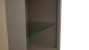 Fabuwood Oyster NDW1836 Wall Standard No Door Cabinet, Detail View