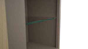 Fabuwood Oyster NDW1842 Wall Standard No Door Cabinet, Detail View