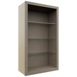 Fabuwood Oyster NDW2442 Wall Standard No Door Cabinet, Front View