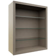 Fabuwood Oyster NDW3036 Wall Standard No Door Cabinet, Front View
