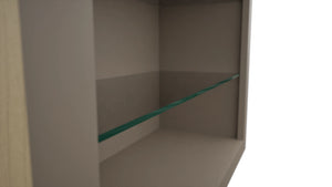 Fabuwood Oyster NDW3036 Wall Standard No Door Cabinet, Detail View