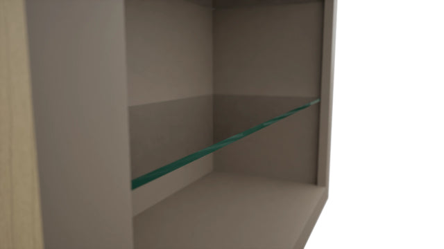 Fabuwood Oyster NDW3036 Wall Standard No Door Cabinet, Detail View