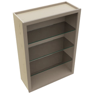 Fabuwood Oyster NDW3042 Wall Standard No Door Cabinet, Top View