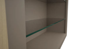 Fabuwood Oyster NDW3636 Wall Standard No Door Cabinet, Detail View