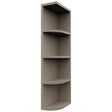 Fabuwood Oyster OER636 Wall Open End Cabinet, Front View