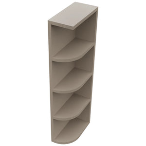 Fabuwood Oyster OER636 Wall Open End Cabinet, Top View