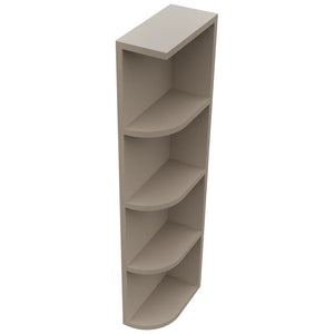 Fabuwood Oyster OER642 Wall Open End Cabinet, Top View