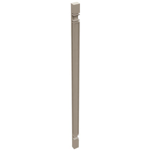 Fabuwood Oyster PP-TP84 Tall Pilaster, Top View