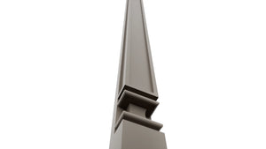 Fabuwood Oyster PP-TP84 Tall Pilaster, Detail View